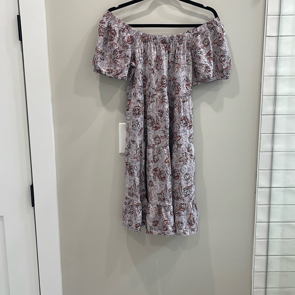 Maurices Bohemian Off the Shoulder Mini Dress size S